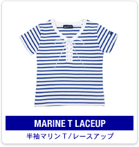 MARINE T LACEUP��Ⱦµ�ޥ��T/�졼�����å�