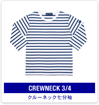 CREWNECK 3/4�����롼�ͥå��μ�ʬµ��